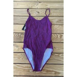 NWT Ethika Sleeveless Strap Bodysuit Size Small Women’s Pink